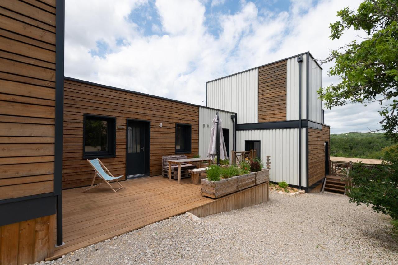 Lot En Dock 3 Logements Atypiques Et Ecologiques En Vallee De La Dordogne Souillac Exterior foto